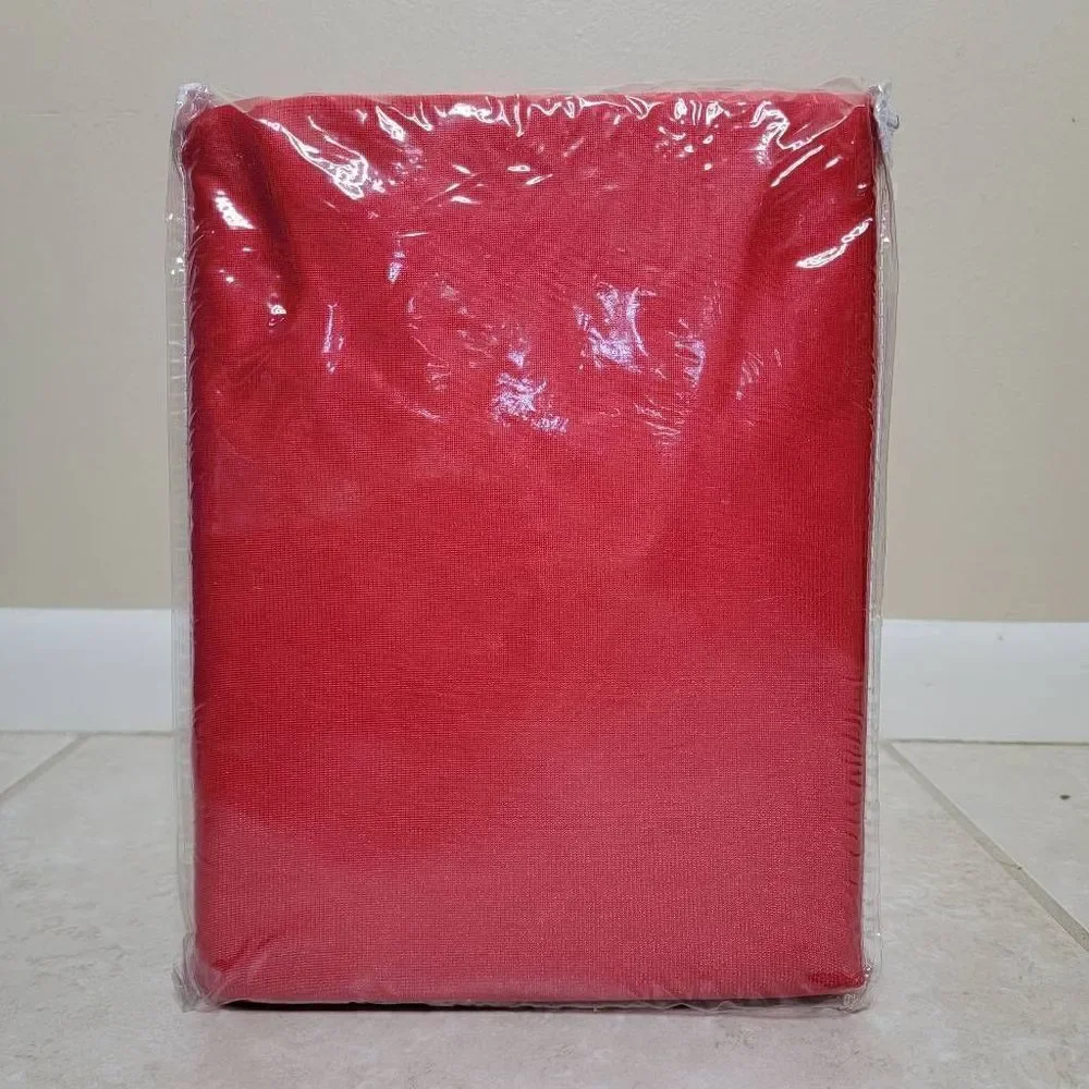Red Satin Deep Pocket 4 Piece Sheet Set King